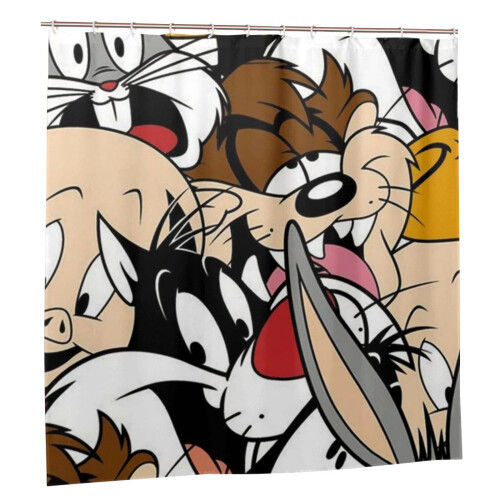 Bugs Bunny shower curtain polyester waterproof 72x72 inches 1