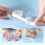 LOVEVER high-viscosity double-sided sponge tape white 3 pcs 4