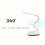 LOVEVER foldable mini LED table lamp 1 pc 6