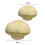 Mushroom plush throw pillow soft comfortable home decor 6