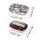 Stainless Steel Bento Box 5-Compartment 1300ml 3
