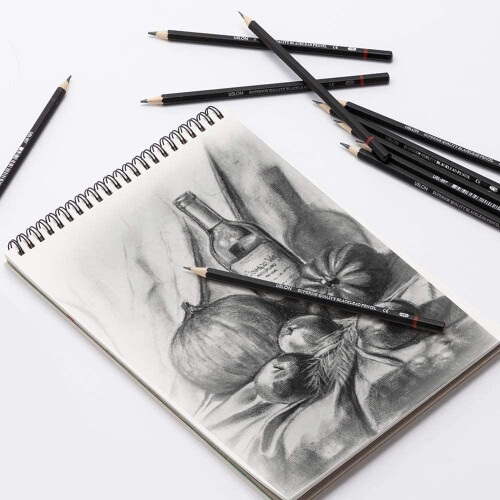 Drawing pencil set 2H to 8B 12 pieces 1