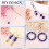 Rhinestone Beads Dark Blue 10mm 150 pcs 4