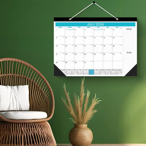 Doodle desk calendar 2025–2026 large size 2