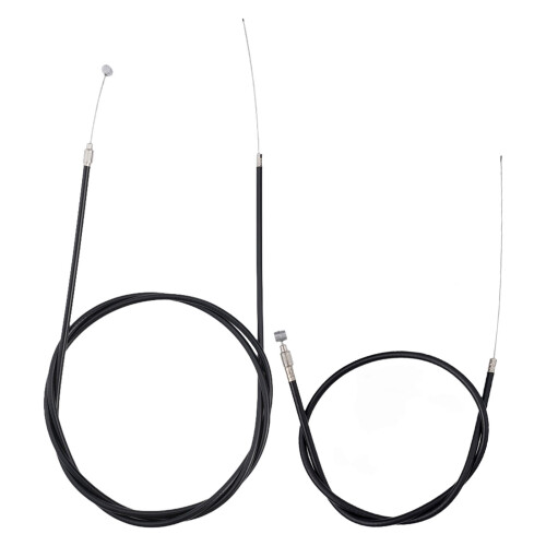 Brake Cable Set Stainless Steel Front and Rear 1