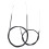 Brake Cable Set Stainless Steel Front and Rear 3