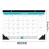 Doodle desk calendar 2025–2026 large size 5