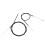 Brake Cable Set Stainless Steel Front and Rear 4