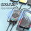 Portable Charger 10000mAh with Built-in Cables USB-C 6
