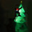Inflatable Lighted Christmas Tree with Santa and Dog 6ft 4