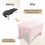 Pcapzz Lash Bed Cover Pink Stretchy Fitted 6FT 5