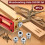 Dowel Jig Kit Aluminum Adjustable Drill Guide with 6mm 8mm 7