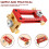 Dowel Jig Kit Aluminum Adjustable Drill Guide with 6mm 8mm 5