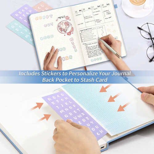 MDHAND dotted notebook 5.3 x 8.26 in 120 pages 2