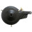 Steel Rear Drum Brake Assembly 90mm Black 2