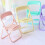 Mini folding phone stand for desk use, 2 pcs 3