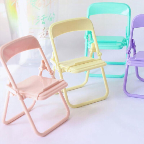 Mini folding phone stand for desk use, 2 pcs 2