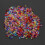 Acrylic Bicone Spacer Beads 4x4mm 2000 pcs 2