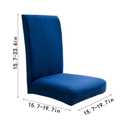 Stretch Chair Covers Solid Color Spandex 1 Piece 2