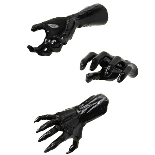 Halloween Reaching Hands Decor with Lights 3 Pack 1