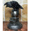 Gothic Crow Resin Figurine for Halloween Decor 6