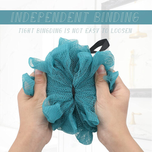 Bath Puff Loofah Sponge Extra-Dense 3-Pack 1