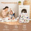 Waterproof Long Sleeve Baby Bib with Pocket, Adjustable, 7