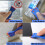 Ehdis plastic razor scraper 1.5-inch with 10 double-edged 2