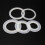 Silicone Ring Gasket for Bathtub Sink Plug Seal 5