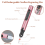 Engraving Pen Rose Gold USB Rechargeable with 37 Bits 6
