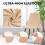 Pcapzz minimalist stretch chair covers 4 pcs 5