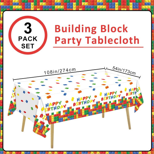 Butterfly tablecloth plastic 108x54 inch 3 pack 1