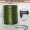 MGEZCOO satin nylon cord 2mm  330ft 2
