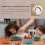 MGEZCOO Plastic Bowls Microwave Safe BPA Free 4 Pack 4