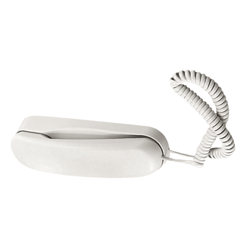 Wired Wall Phone White Fixed for Home Office School 1