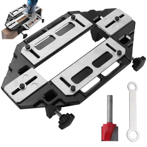Door Hinge Template Jig for Woodworking 2