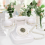 Vintage rotary landline telephone white wired 2