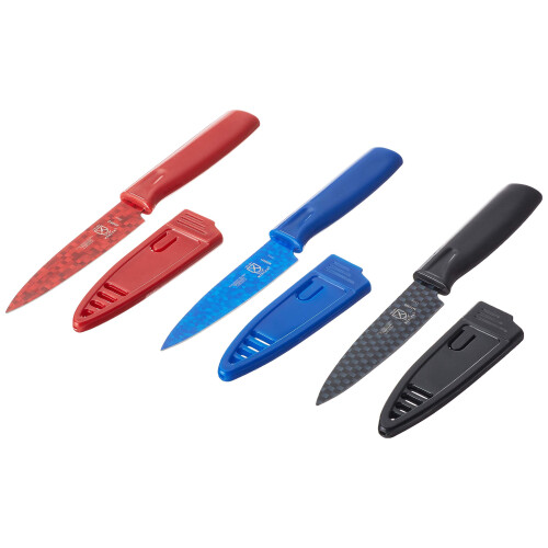 Mercer Culinary non-stick paring knives 4 inch 3 pack 1