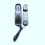 Wall Mount Corded Phone Black with Redial 5