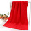 Soft absorbent thin fingertip towel red 1 piece 2