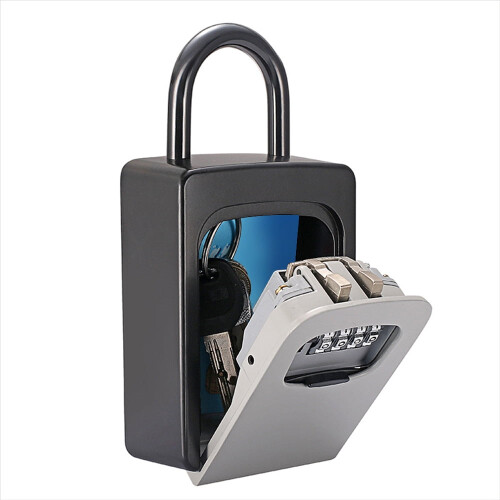 Pinnaco Key Safe Box with Dust Cover 4-Digit 2