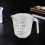 Meuva measuring cylinder transparent plastic 300ml 4