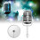 Retro Microphone Prop Silver Vintage Style with Stand 3