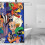 Bugs Bunny shower curtain polyester waterproof 72x72 inches 8