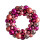 Rose Red Light Ball Wreath for Wall Door Window 2