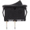 Interrupteur à bascule marche/arrêt 12 V CC, noir, lot de 2 8