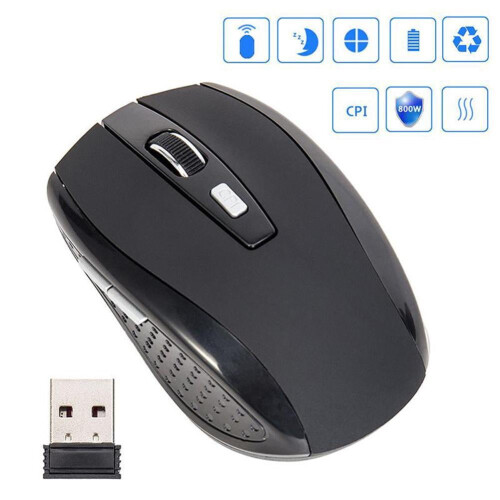 Wireless Optical Mouse 2.4GHz USB for Laptop PC 2