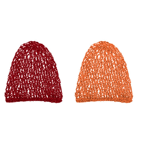Hair Net Soft Rayon Knit 2 Pack 1