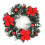 Christmas wreath with LED lights battery powered 6