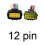 Waterproof Electrical Car Plug Connector 3-16 Pin 4